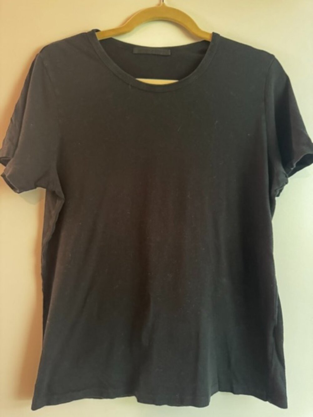 Jenni Kayne Basic Crewneck Tee Black Size S